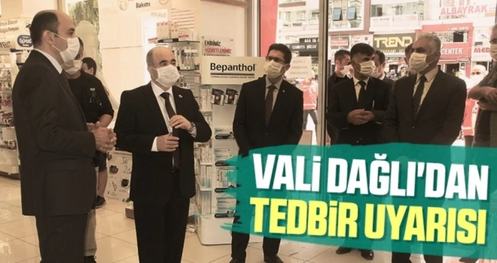Samsun Valisi Dr. Zülkif Dağlı'dan Tedbir Uyarısı