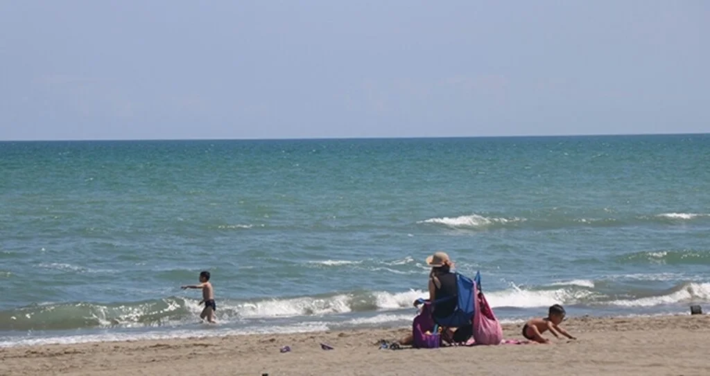 Samsun'da deniz sezonu sona eriyor