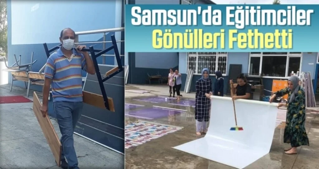 Samsun'da Eğitimciler Gönülleri Fethetti