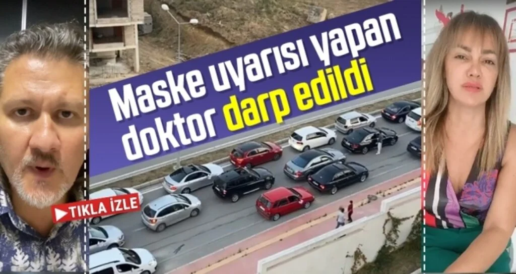 Samsun'da Maske Uyarısı Yapan Doktor Darp Edildi