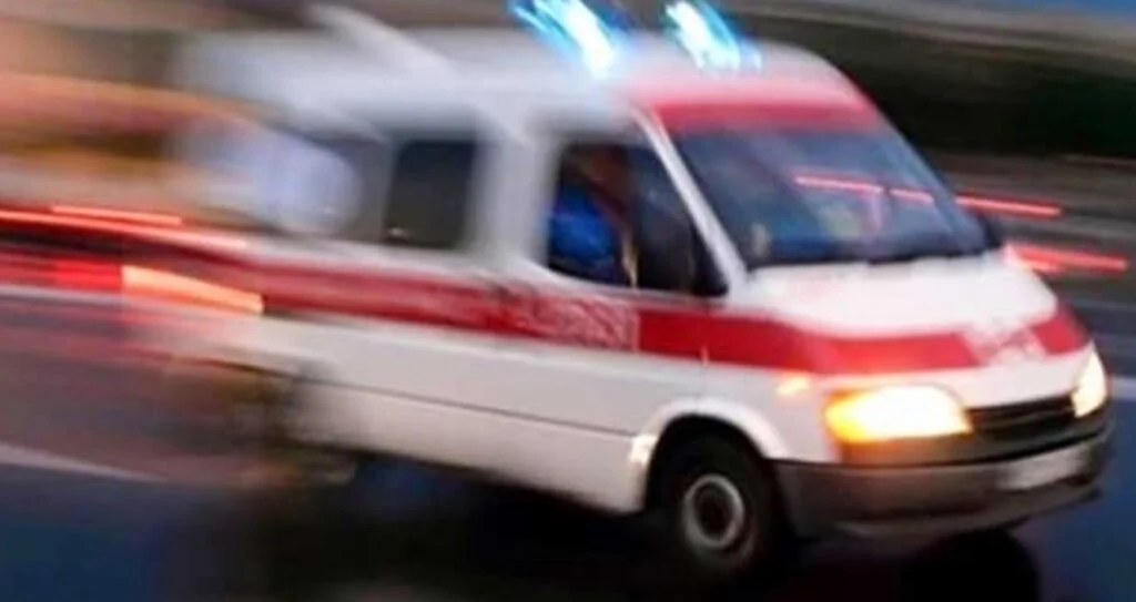 Samsun'da motosiklet devrildi: 1 yaralı