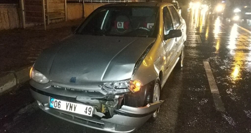 Samsun'da trafik kazası: 1 yaralı
