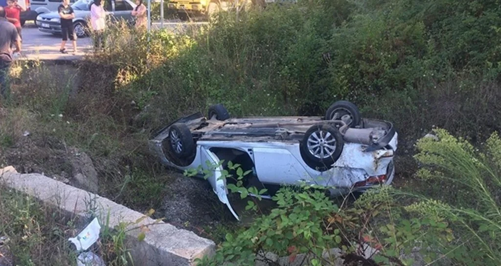 Samsun’da trafik kazası: 1 yaralı