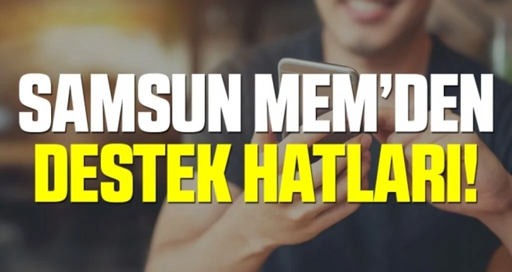 Samsun’da Uzaktan Eğitim Destek Birimi ve Okul Destek Hatları kuruldu