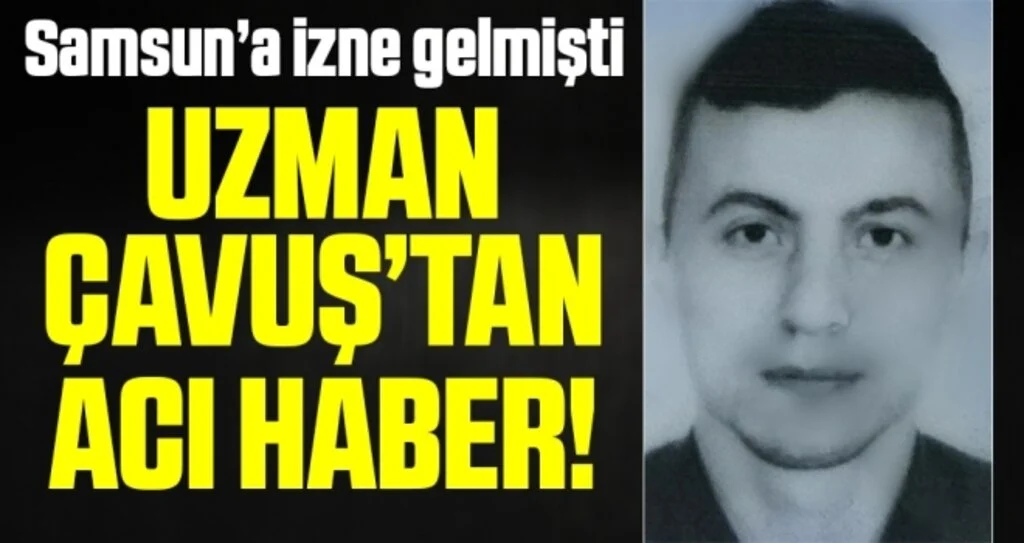 Samsun'da Uzman çavuş denizde boğuldu