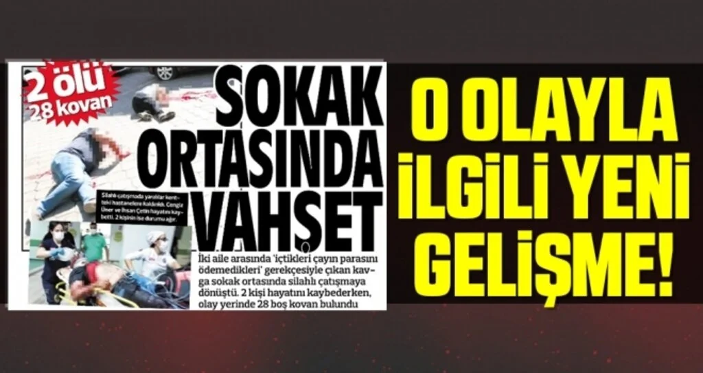Samsun'daki Silahlı Çatışmayla İlgili Yeni Gelişme!