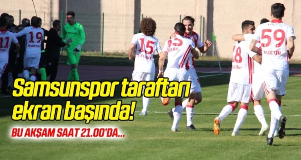 Samsunspor taraftarı ekran başına!