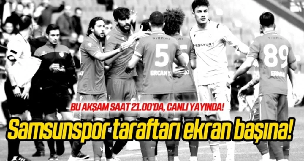 Samsunspor taraftarı ekran başına!
