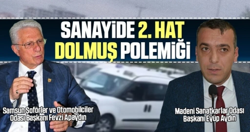 Sanayide 2. hat dolmuş polemiği