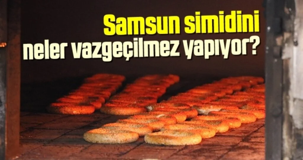 Sıcak kazan ve pekmez Samsun simidini vazgeçilmez yapıyor
