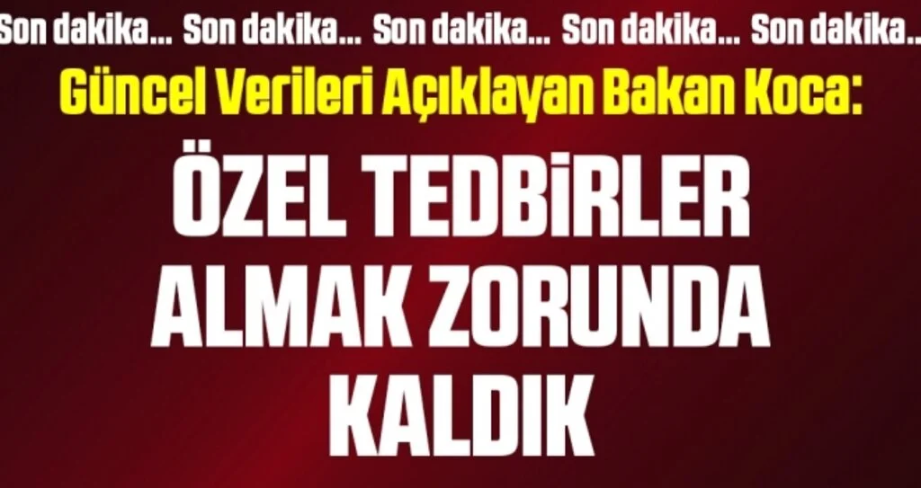 Son dakika… Corona virüsü verileri açıklandı! İşte 26 Ağustos tablosu…