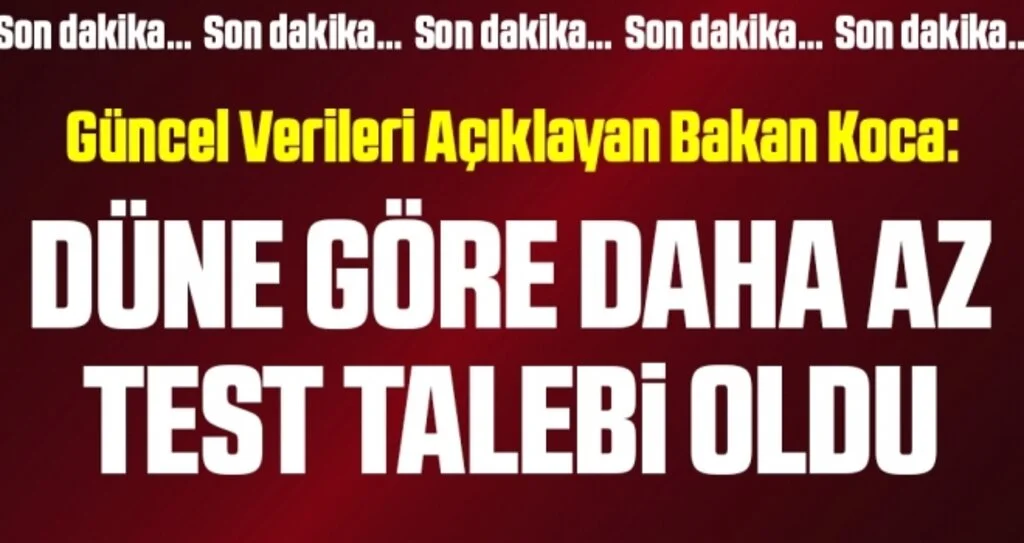 Son dakika… Güncel corona verileri açıklandı! İşte 30 Ağustos tablosu…