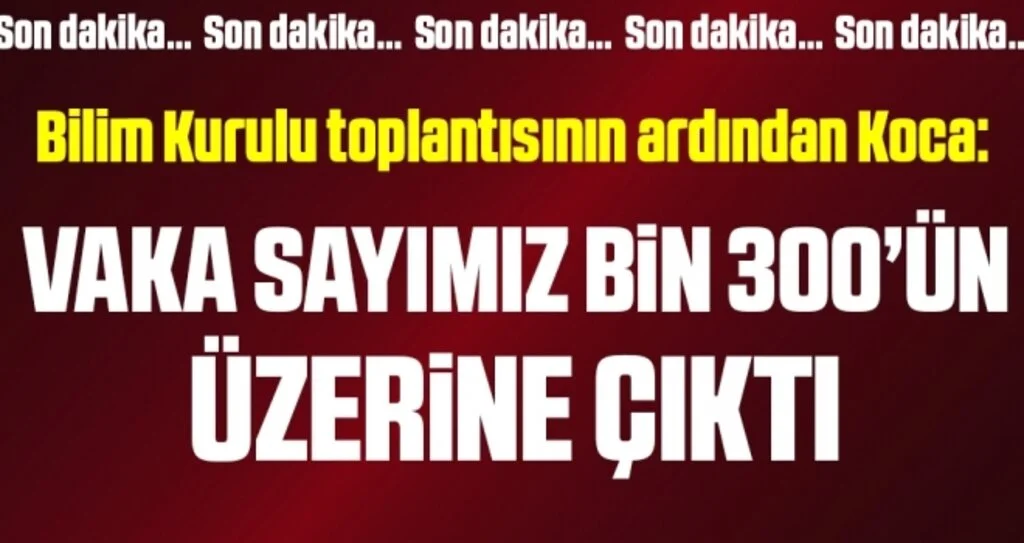 Son dakika… Güncel corona verilerini paylaşan Bakan Koca’dan flaş 65 yaş açıklaması