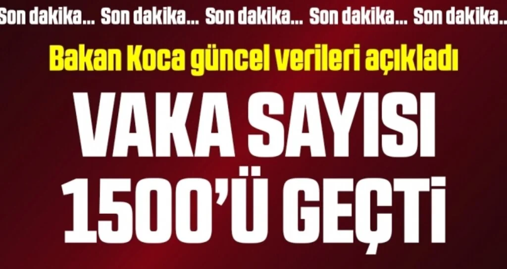 Son dakika… Güncel corona virüsü verileri açıklandı! İşte 25 Ağustos tablosu…