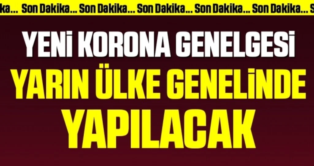 Son dakika İçişleri Bakanlığı'ndan 81 il valiliğine yeni koronavirüs genelgesi