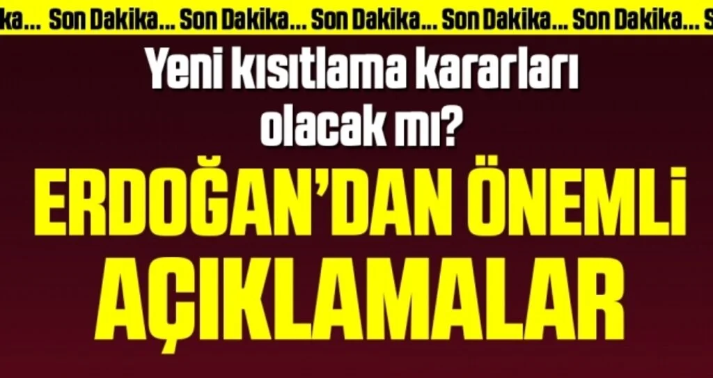 Son dakika… Kritik toplantı sonrası Erdoğan’dan flaş açıklamalar!