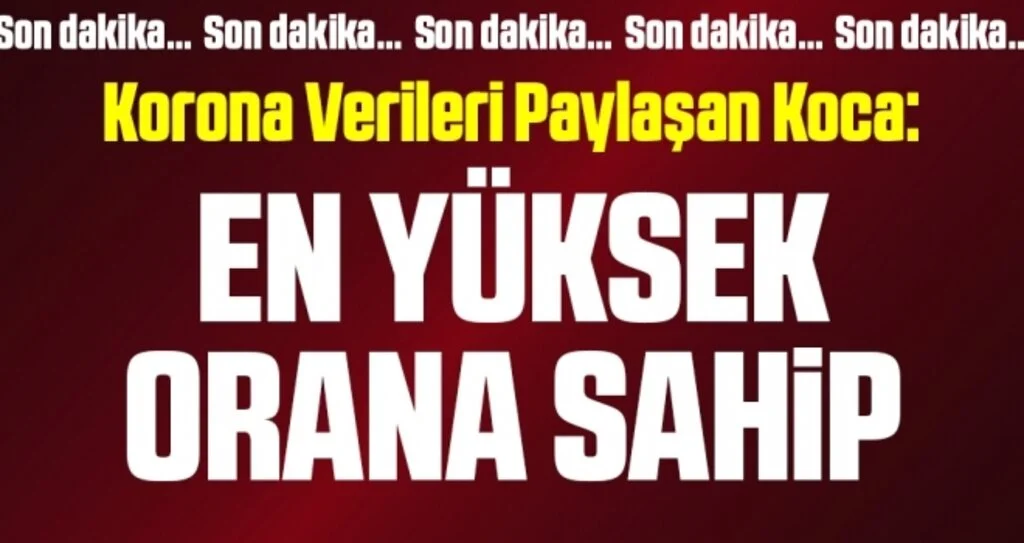 Son dakika… Sağlık Bakanı Koca, coronadan kaynaklı can kaybı ve vaka sayısını açıkladı! İşte 10 Ağustos tablosu…