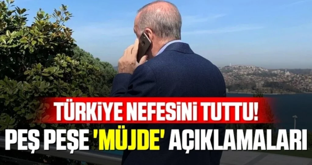 Son dakika! Türkiye nefesini tuttu! Peş peşe 'müjde' açıklamaları
