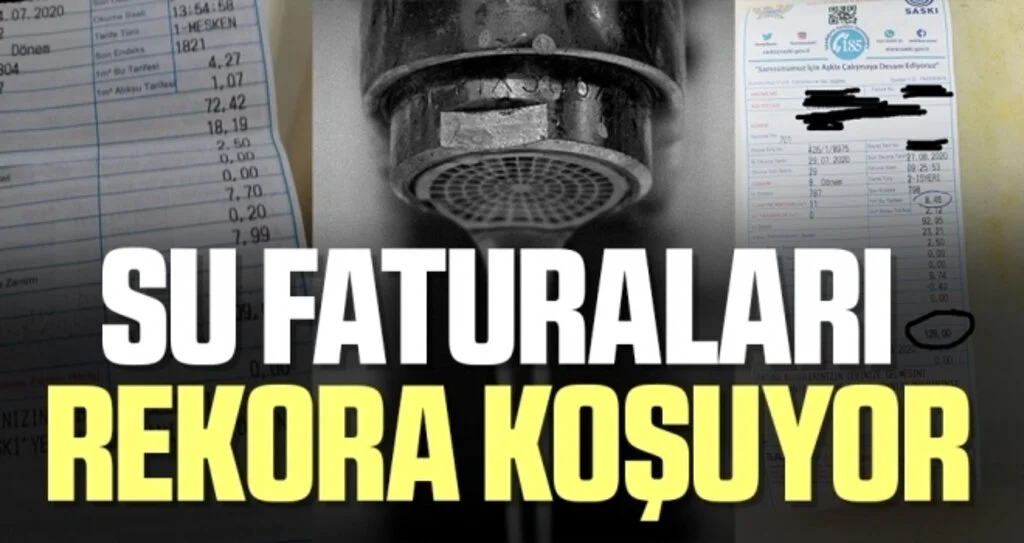 Su Faturaları Rekora Koşuyor