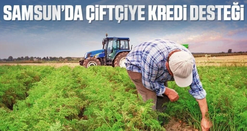 Tarım Kredi Kooperatifleri Samsun Bölge Birliğinden çiftçiye kredi desteği