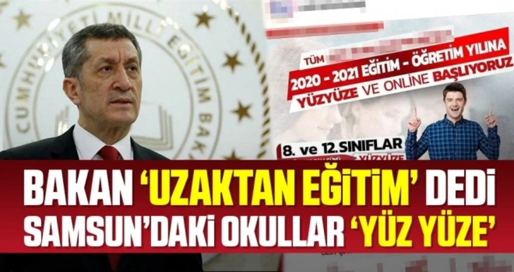 Uzaktan Eğitim Değil 'Yüz Yüze'