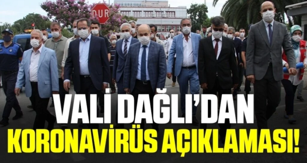 Vali Dağlı'dan  tedbir uyarısı 