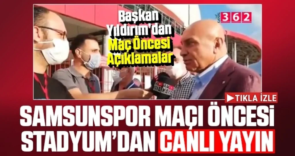 Yılport Samsunspor- Trabzonspor Hazırlık Maçı Öncesi Canlı Yayın