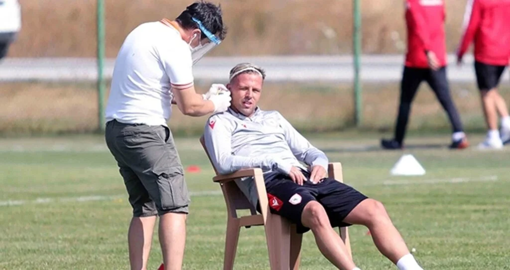 Yılport Samsunspor laktat testinden geçti