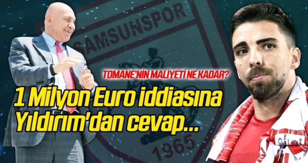 1 Milyon Euro iddiasına Yıldırım'dan cevap...