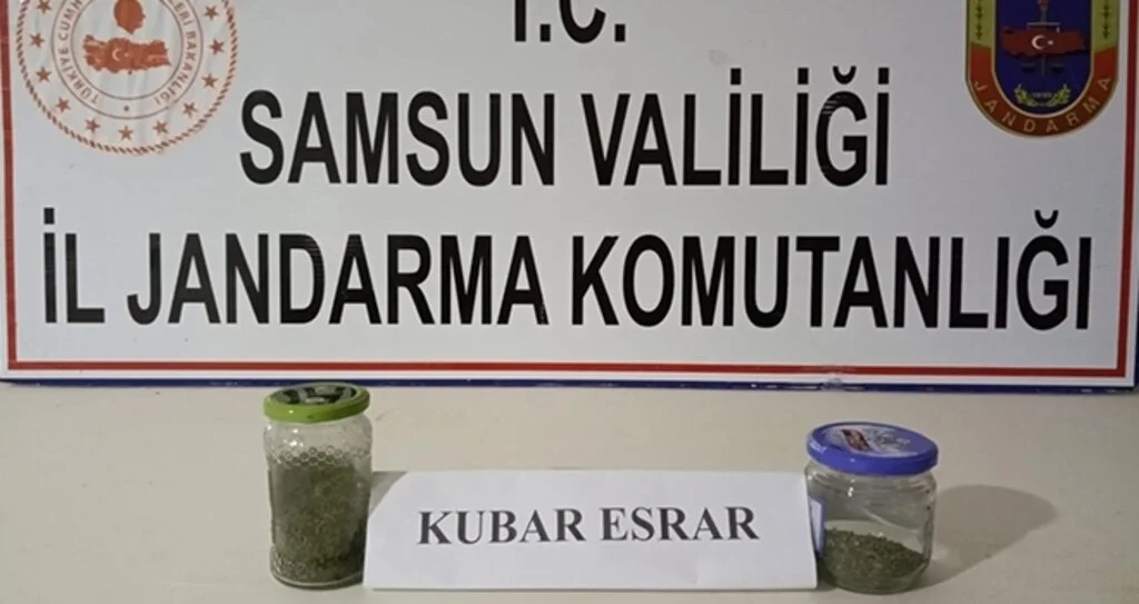 20 gram toz esrar maddesi ele geçirildi