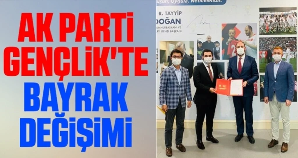 AK Parti Gençlik'te bayrak değişimi 