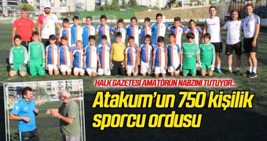 Atakum Belediyespor'un 750 kişilik sporcu ordusu