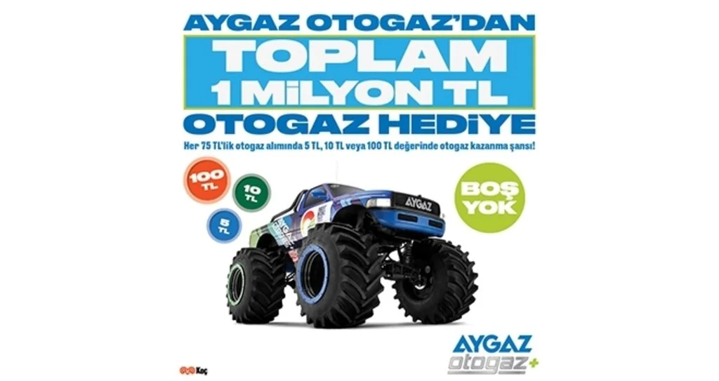 Aygaz'dan 1 Milyon TL'lik Boş Yok Otogaz Kampanyası