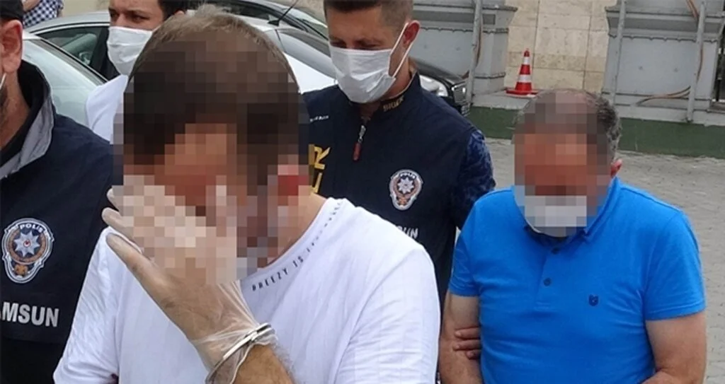 Baba serbest oğlu cezaevine