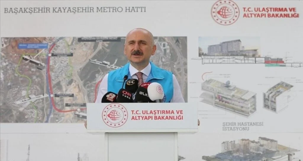 Bakan Karaismailoğlu: Başakşehir-Kayaşehir Metro Hattını yapması gerekenler yapmadığı için üzerimize aldık