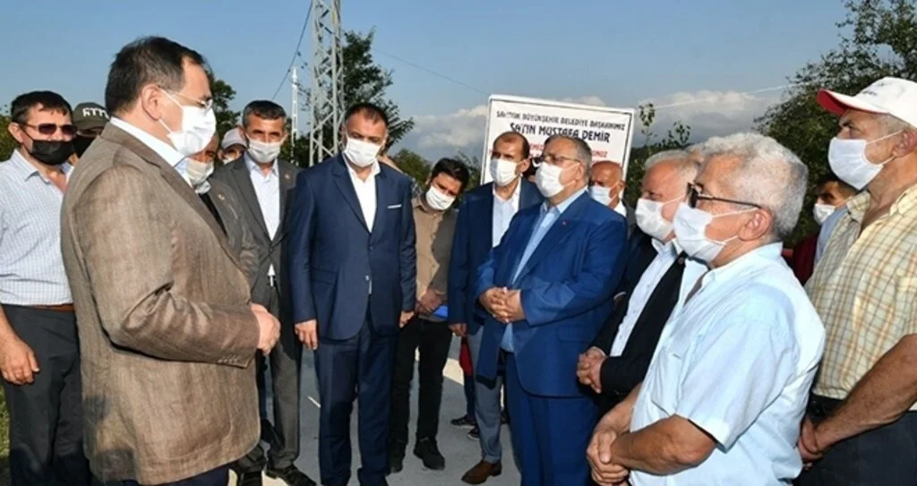 Başkan Demir: Salıpazarı’nda alt yapı seneye tamam