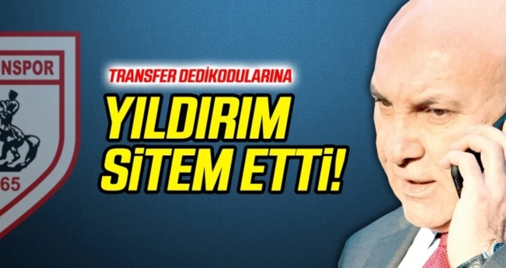 Başkan Yıldırım transfer dedikodularına sitem etti!