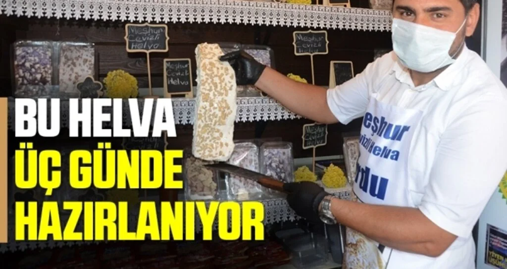 Bu helva üç günde hazırlanıyor