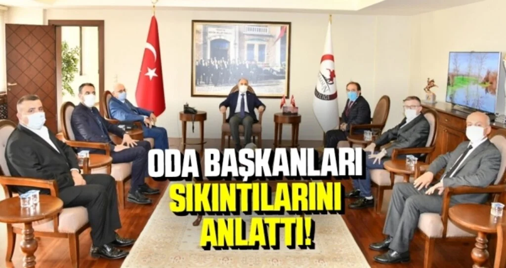Çarşambalı Oda Başkanlarından Vali Dağlı’ya Ziyaret