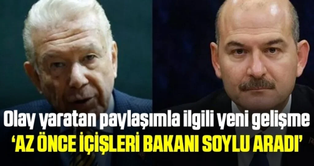 Çelebi Altuntaş'ın paylaşımları olay oldu! Uğur Dündar duyurdu: Biraz önce İçişleri Bakanı Soylu aradı