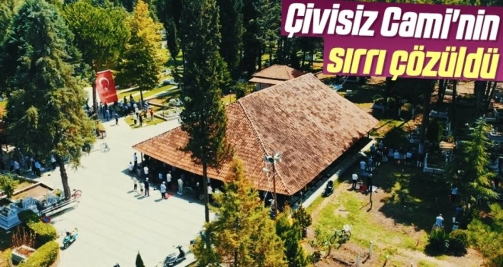 Çivisiz Cami'nin 8 asırdır dimdik ayakta durmasının sırrı çözüldü