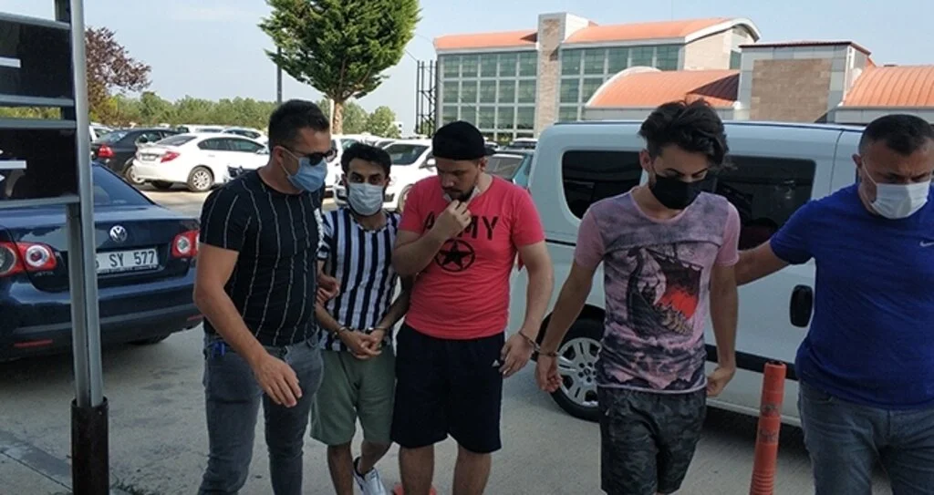 Gasptan adliyeye sevk edilen 3 kişiye adli kontrol