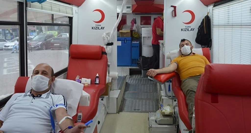 Havza'da kan bağışı kampanyası