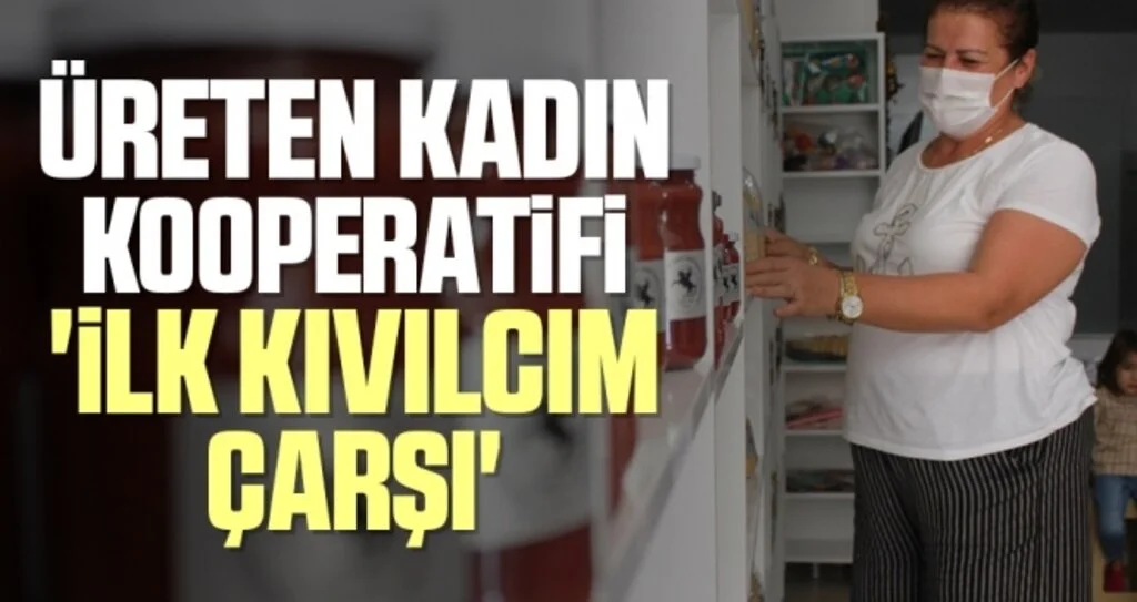 Havza'nın üreten kadın kooperatifi 'İlk Kıvılcım Çarşı'