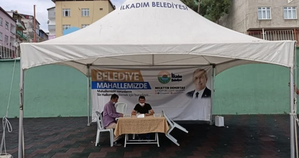 İlkadım sorunları çadırda dinliyor 