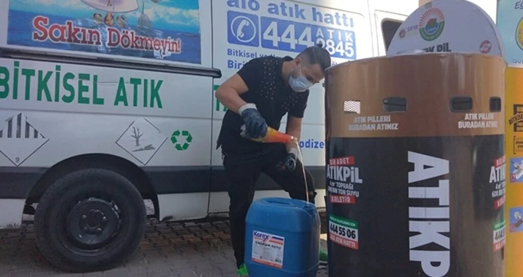 İlkadım’da bitkisel atık yağlar enerjiye dönüşüyor