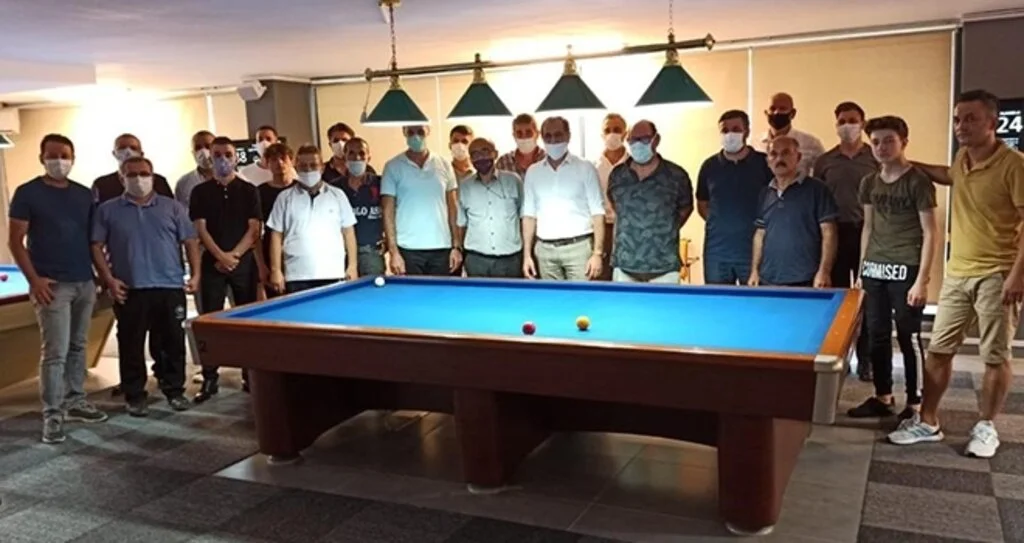 Kasapoğlu'ndan Bilardoculara Ziyaret
