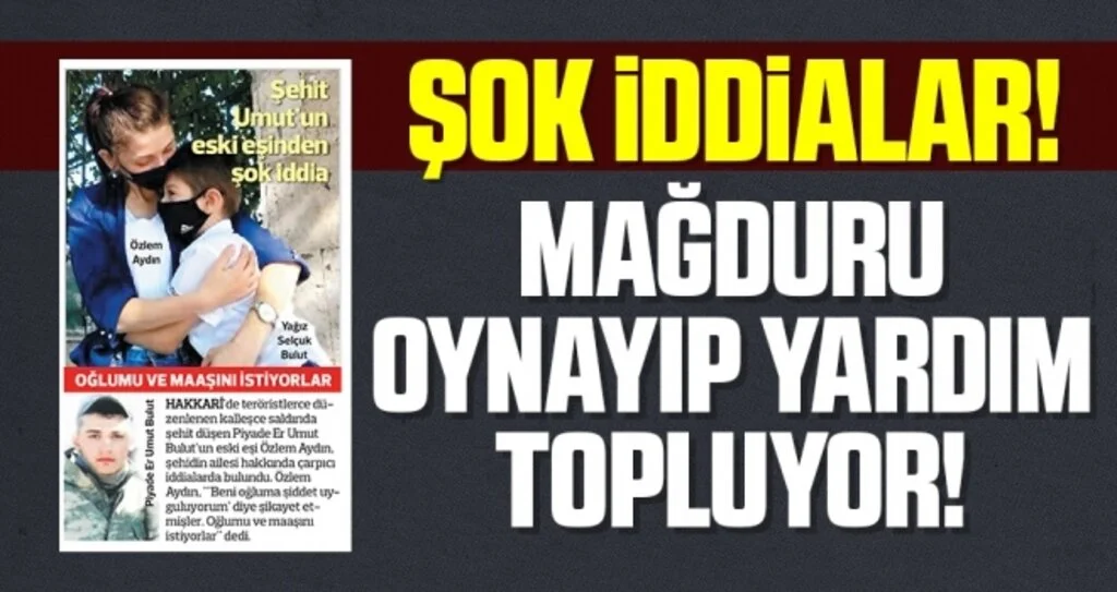 Mağduru oynayıp yardım topluyor!