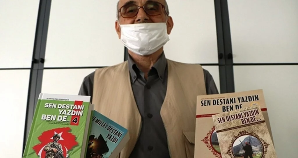 'Mehmetçik-Ahmetçik' yazdı 'Aşık Derebahçeli' kitaplaştırdı