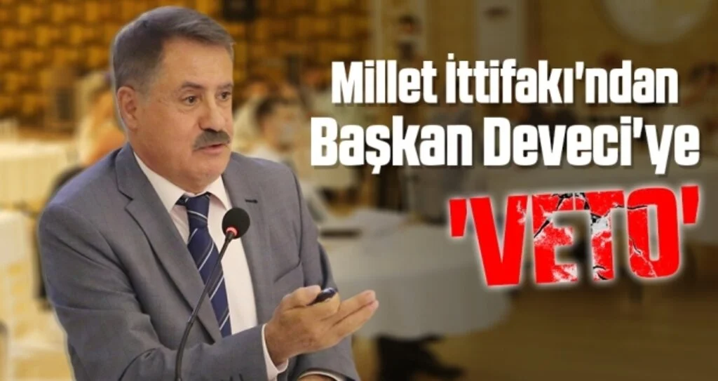 Millet İttifakı'ndan Atakum Belediye Başkanı Cemil Deveci'ye 'VETO'